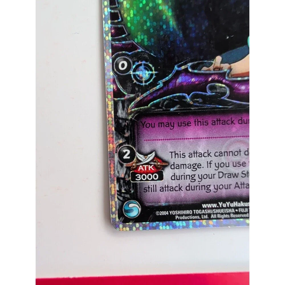 YuYu Hakusho TCG Hasty Slash U22 Ultra Rare Holo Dark Tournament Kuwabara2004